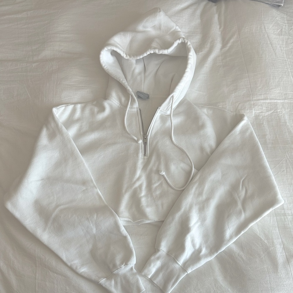 Aritzia TNF crop hoodie